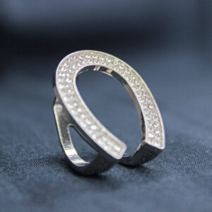 Celestial Curve Scarf Ring