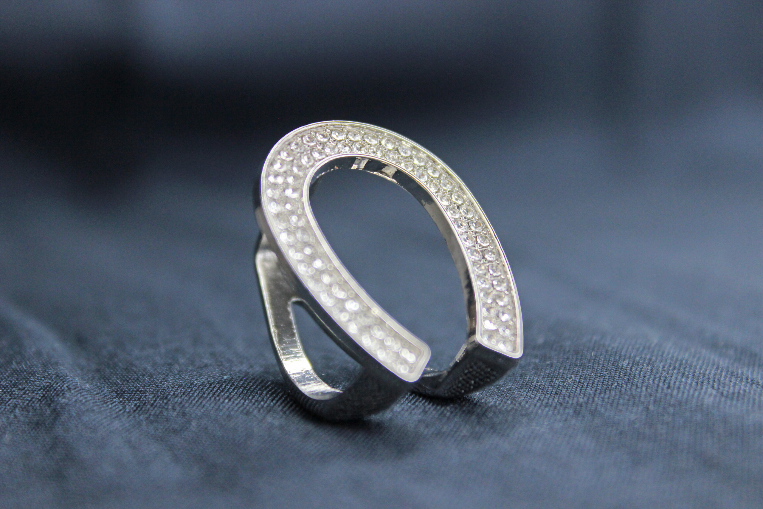 Celestial Curve Scarf Ring
